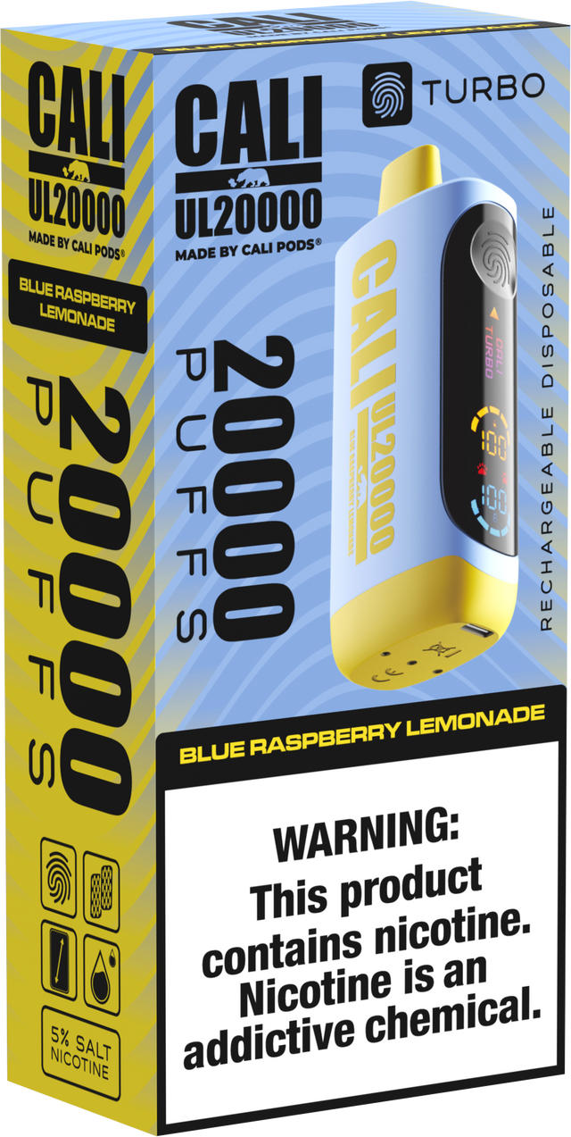 Cali UL20000 - Blue Raspberry Lemonade
